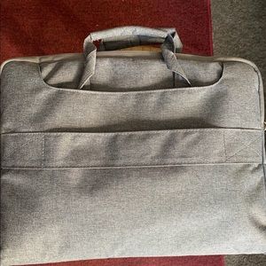 Laptop bag with microfiber inside